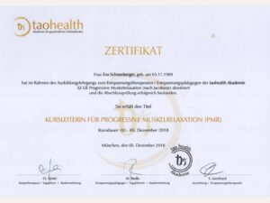 Yoga-Zertifikat, Eva Schneeberger, Kreismagie